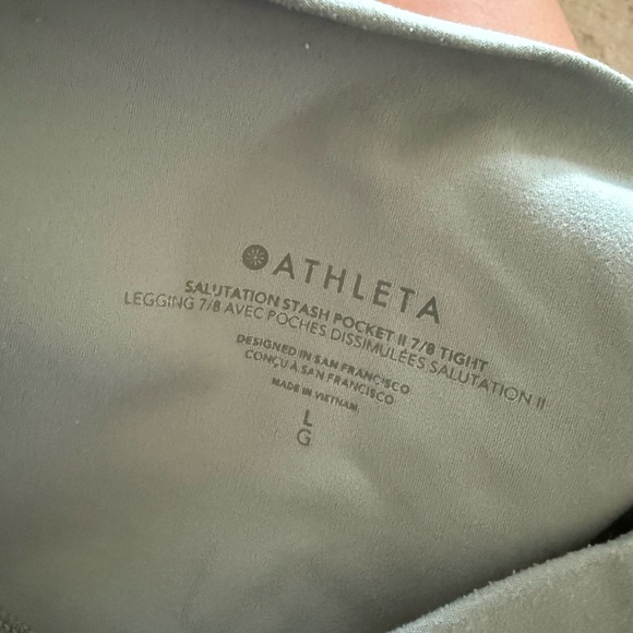 Athleta Salutation Tight Bundle - Picture 3 of 9